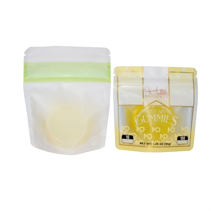 Plastic Laminated Mylar Foil Stand Up Pouches With Zipper For Tablets / Capsule / Pills Packaging Bag