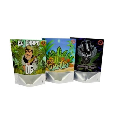 3,5G Mylar Medical Lapse tõestamise vastupidav väljapääs 420 Umbrohi Cali Spice Runtz Packaging