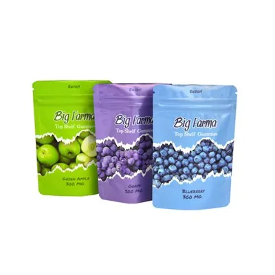 Kuum müük kohandatud trükitud ziplocki kotid