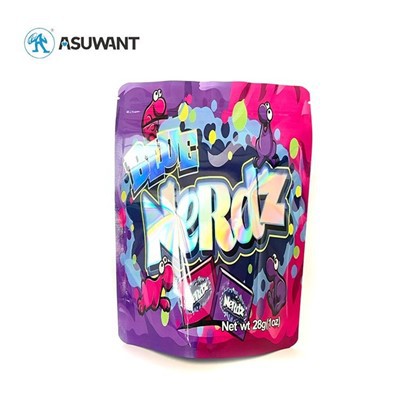 Kohandatud trükitud kotid Alumiiniumfooliumiga lõhnakindlad küpsise plastpakendid Mylar ZipLock kotid